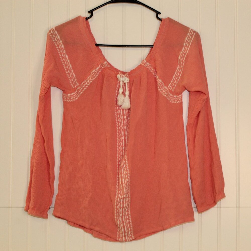 P.S. Aeropostale Pink Top Size Large